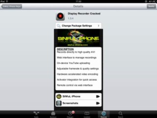 How to get display recorder cracked-iOS jail broken cydia