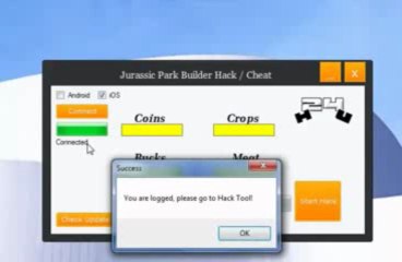 Jurassic Park Builder Hack Cheat 100%safe \ Pirater \ Juillet - August 2013 Update