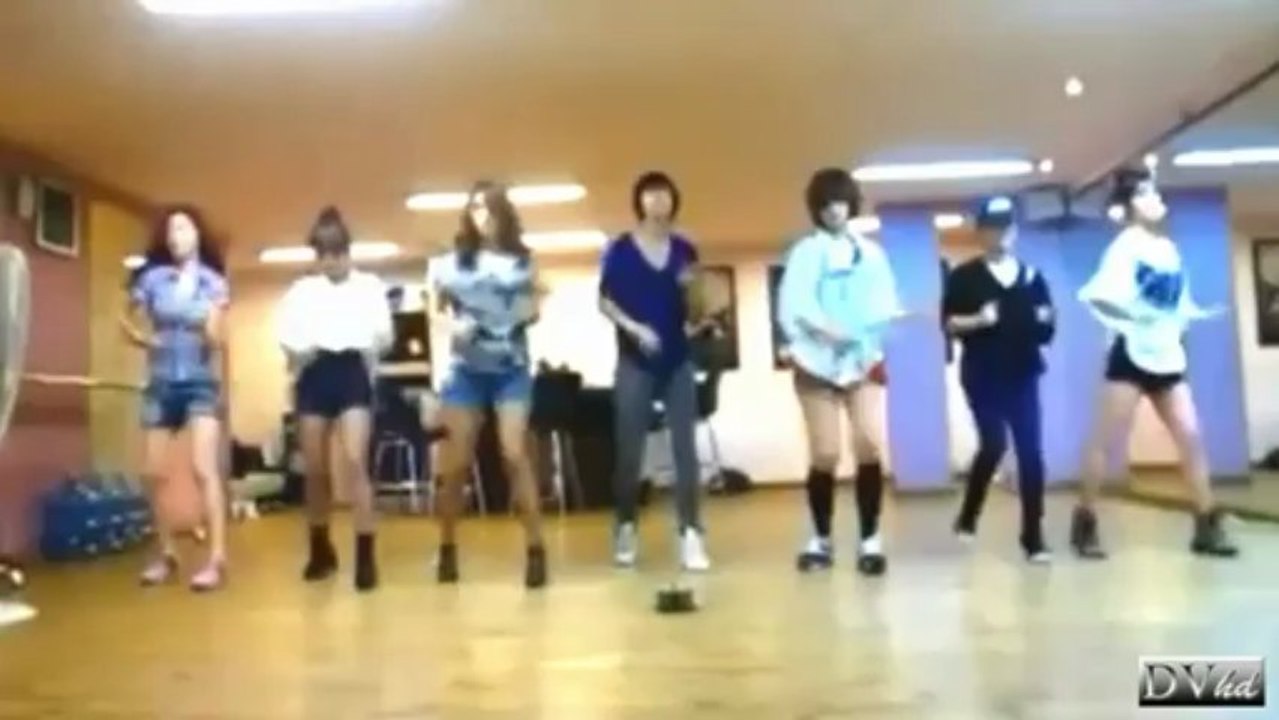 T-ara - Roly-Poly (dance practice) DVhd