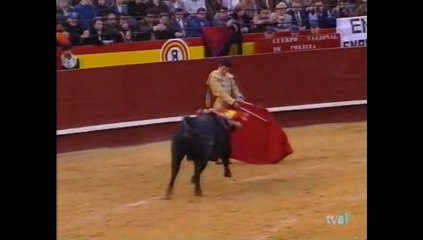 Vicente Barrera dos orejas en Valencia