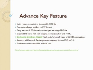 Exchange Database Repair