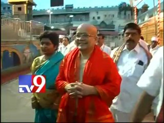 TTD new EO M.G. Gopal took over as the new executive officer