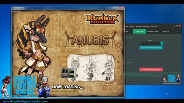 Rumble Fighter Carat and Experience Hack v1.3 - Hack Rumble Fighter Carats and Experience Easily and Free