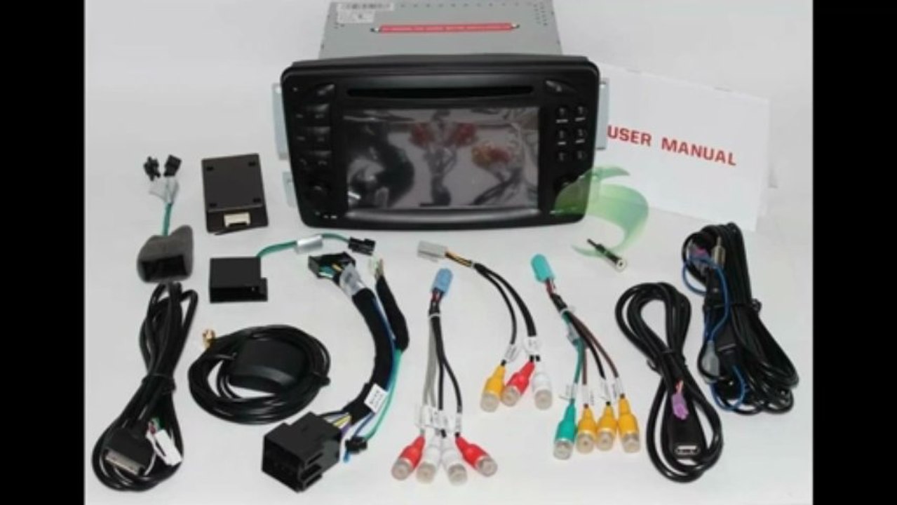 1998-2002 Mercedes-Benz A Class W168 head unit DVD GPS Navigation System