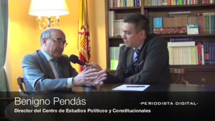 Benigno Pendás, director del Centro de Estudios Políticos y Constitucionales. 4-7-2013