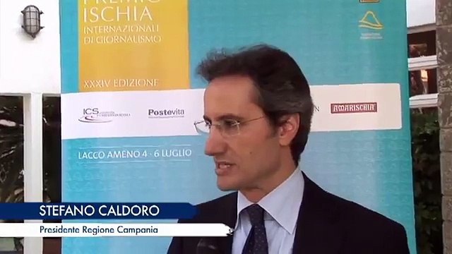 Caldoro - Premio Ischia, Caldoro: Evento che rappresenta bene il territorio (05.07.13)