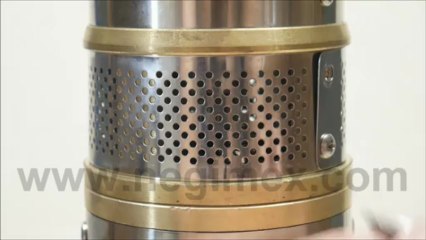 Negimex - démontage de la grille d'aspiration + test de rotation (pompe immergée Tracer série A4)