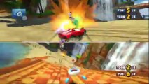 Isteria & Styve sur sega sonic all star racing
