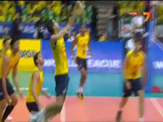 Brazil - Bulgaria 5.07.2013 World League volleyball 2/2