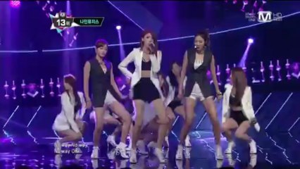 130620 Nine Muses - Wild @ Mnet M!Countdown