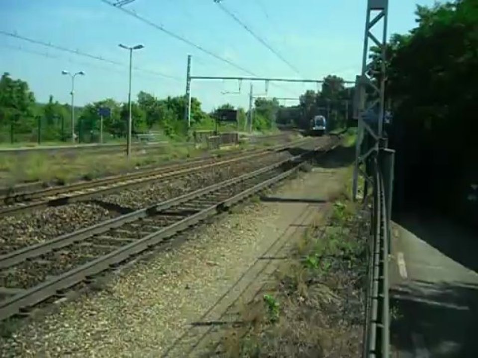 Ternay. passage d'un train