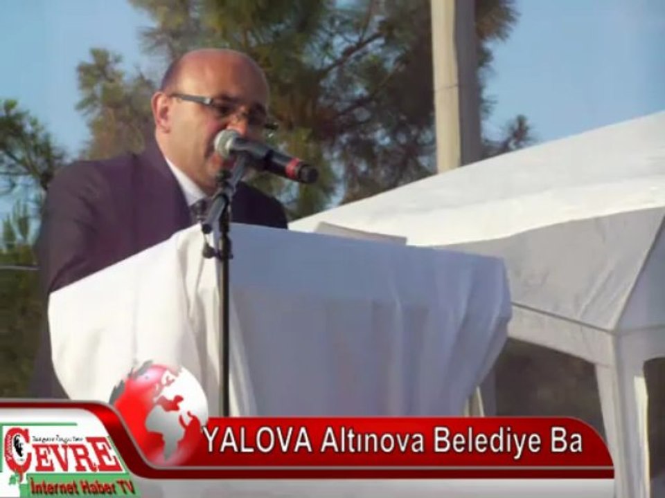 Altınova Belediye Başkanı Metin ORAL'ın 6ncı Kültürler Buluşması Festivalindeki konuşması