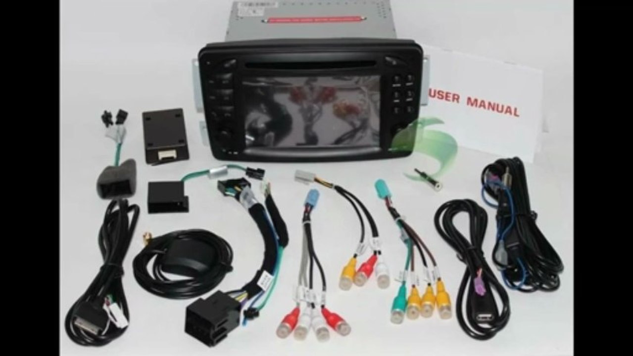 Top Car DVD Player GPS Radio Mercedes-Benz C-Class W203 TV Bluetooth