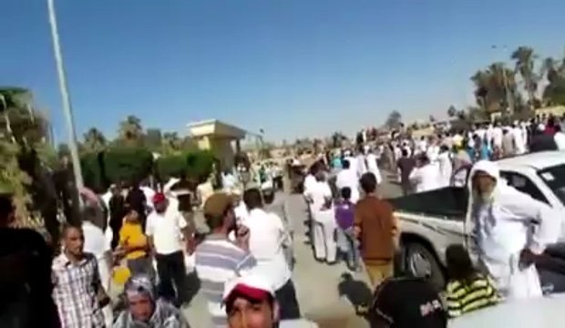 Military attacks against the Islamists while they pray the prayer