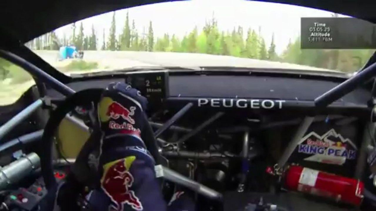 Pikes Peak 2013 la montée record de Sébastien Loeb en Peugeot 208 T16