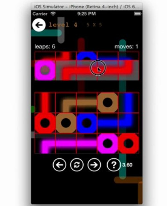 Free Flow Arrange Easy Mode 5X5 level 4