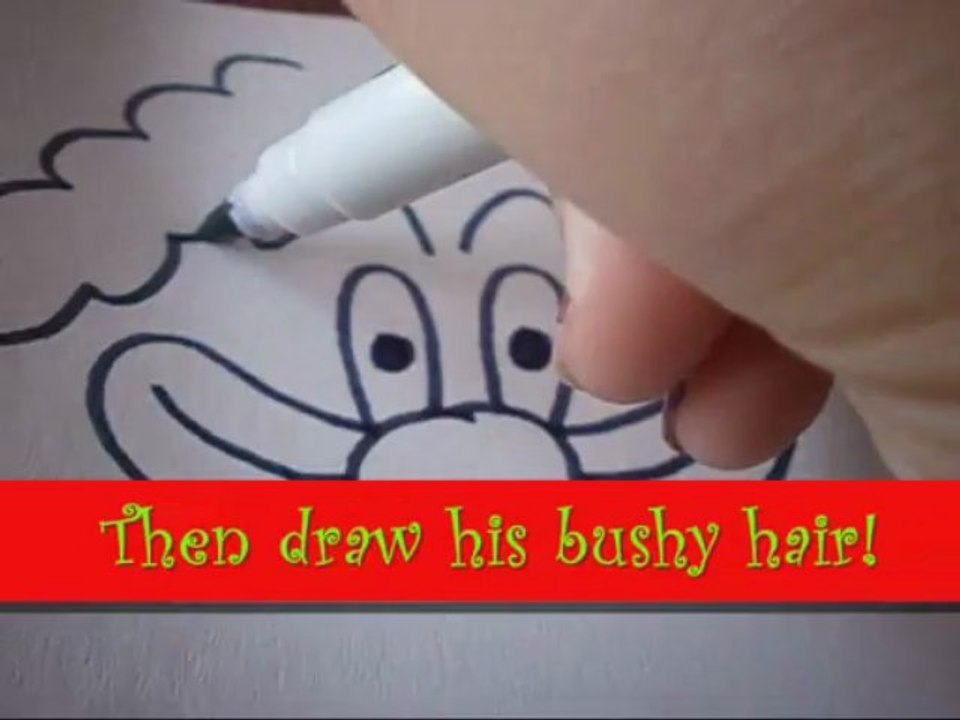 How to Draw a Cartoon Clown - Step by Step