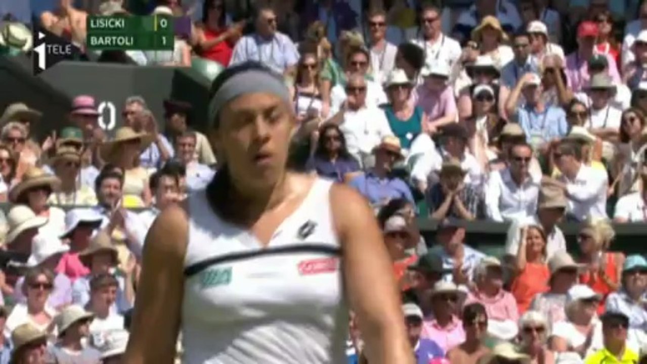 Marion Bartoli victorieuse du tournoi de Wimbledon