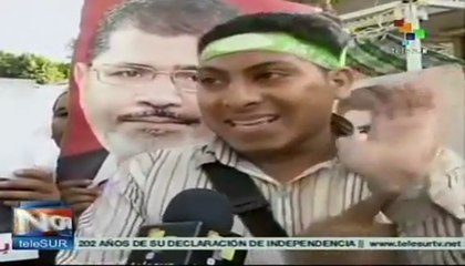 Download Video: Simpatizantes de Mursi exigen su restitución