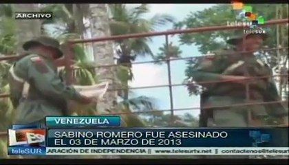 Venezuela: capturado presunto asesino de cacique yukpa Sabino Romero