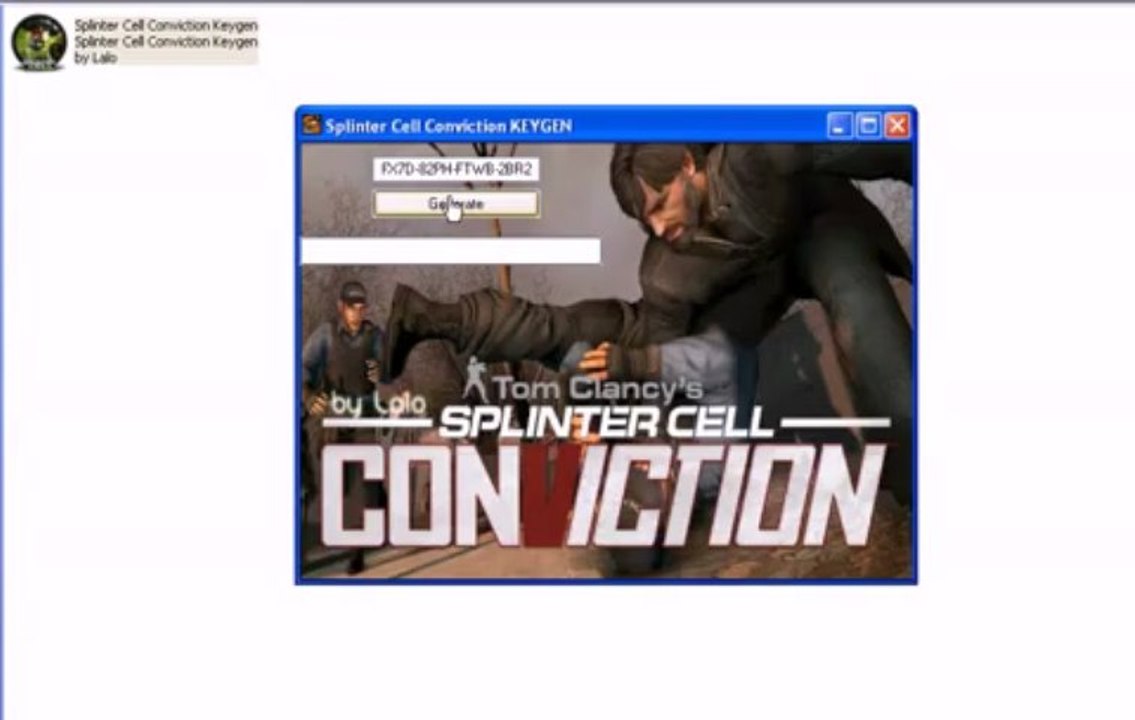 [KEYGEN] SPLINTER CELL CONVICTION