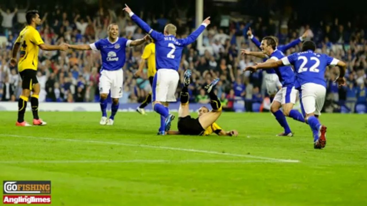 Everton FC footballer Tony Hibbert's Life in Angling