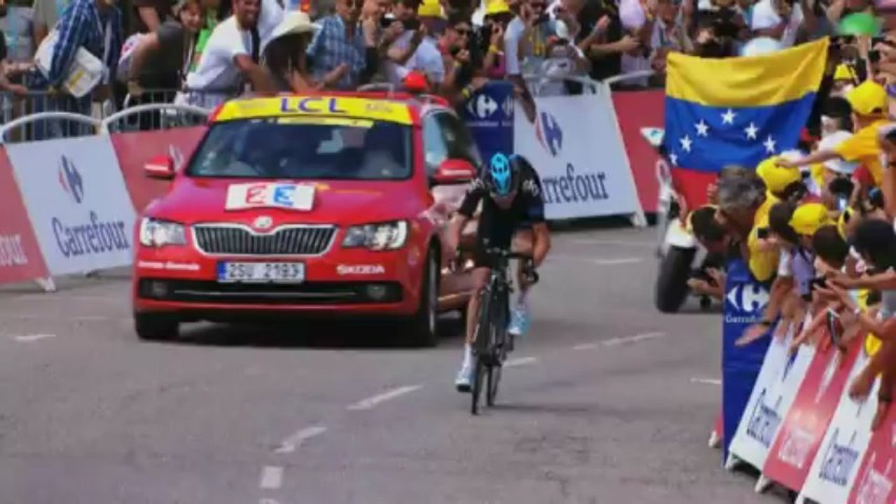 DE - Bild des Tages - Etappe 8 (Castres > Ax 3 Domaines)