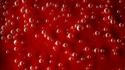 Water bubbles (red background) - Free HD stock footage