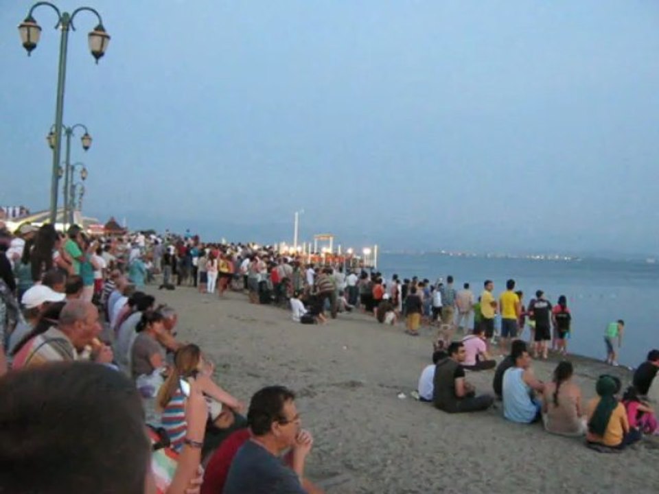 MYSIA 2013 Havacılık Festivali SWIP TEAM Ateş Şelalesi Gösterisi