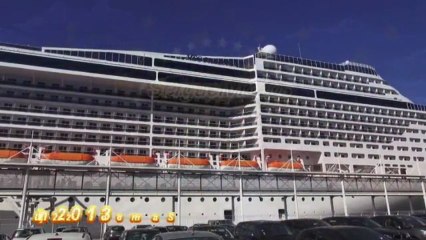 Journée à bord du MSC PREZIOSA 640X480 film 2