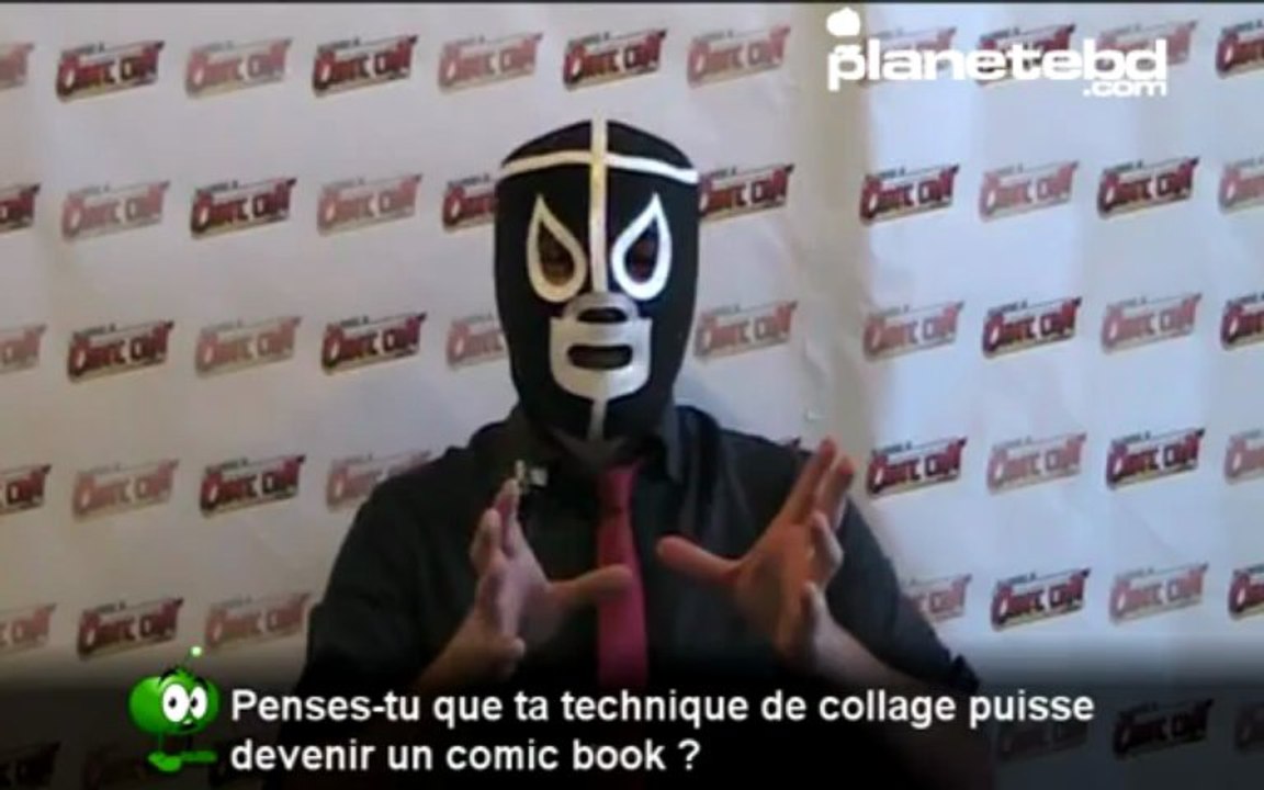 Mr Garcin en interview pour PlaneteBD.com