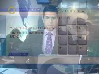 Rodríguez Torres sobre caso de asesinato en Falcón: "la unidad de funcionarios no estaba enmarcada dentro del Plan Patria Segura"