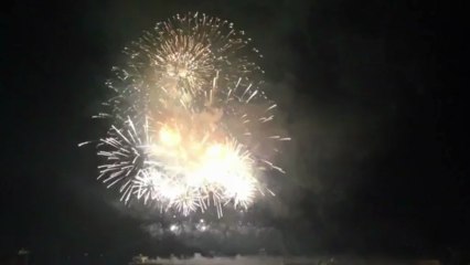 Final du feux d artifice du CANADA