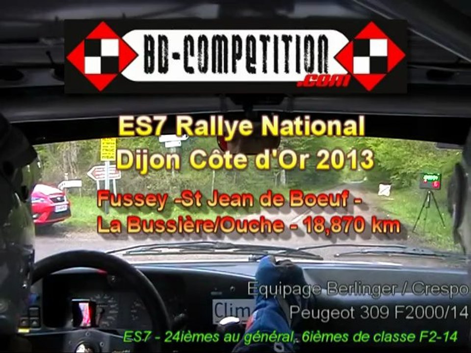 Rallye Dijon cote d'Or 2013 - ES7