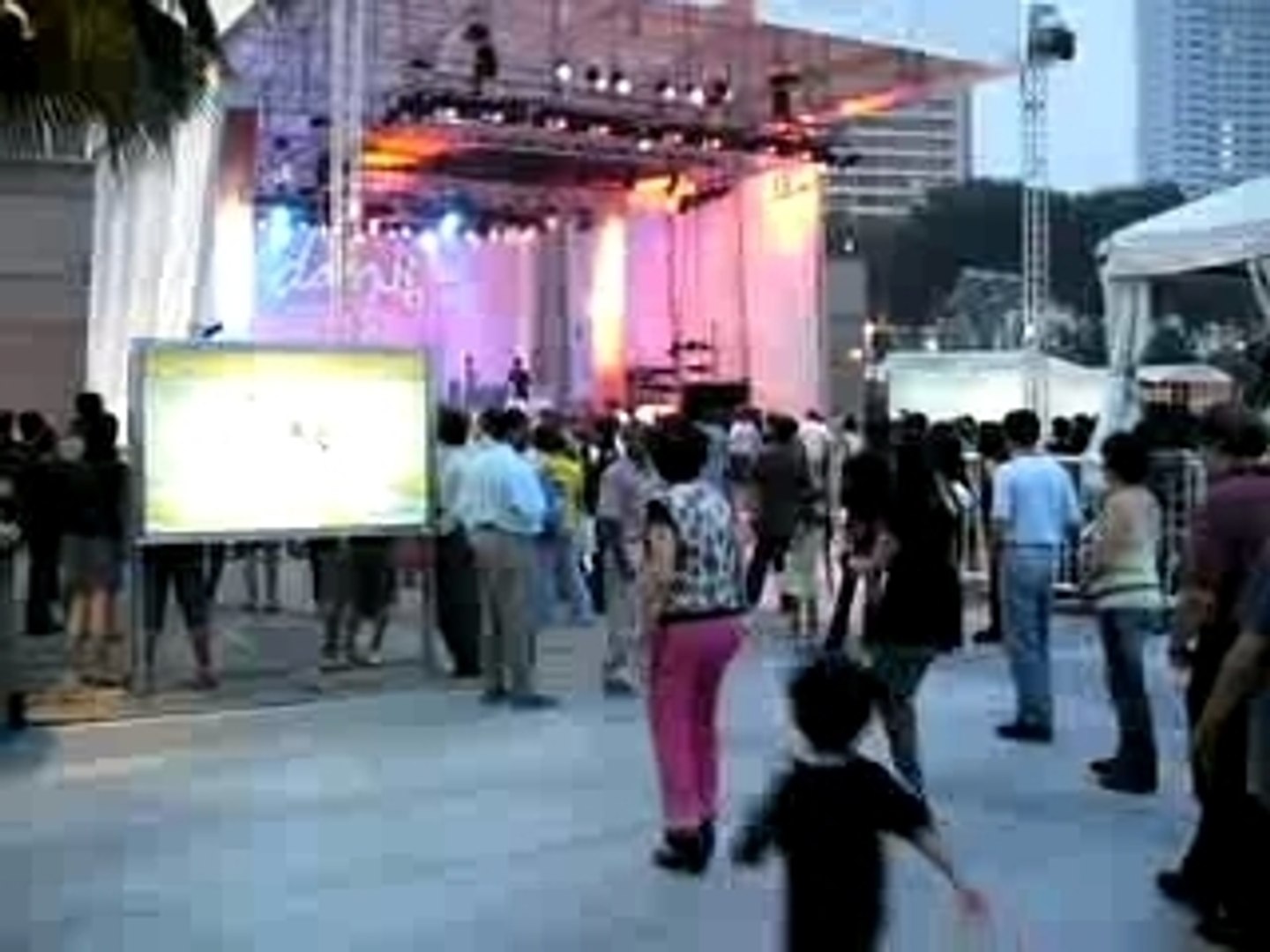 Country music in the Esplanade