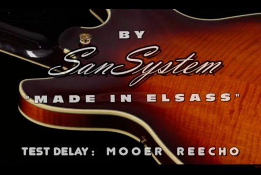 Mooer REECHO (delay guitar effect)