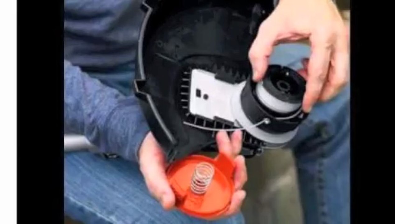 Black and Decker LST136 36Volt Cordless String Trimmer Review video