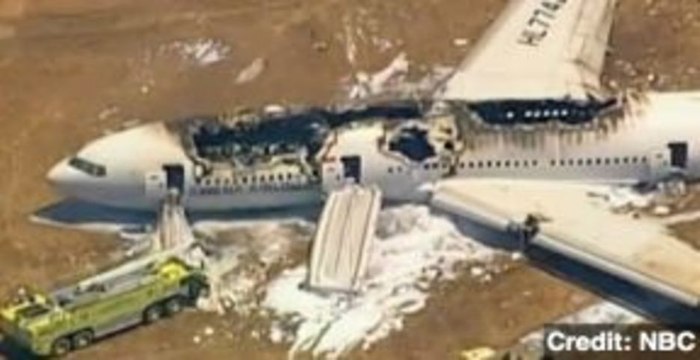 Plane Crash at San Francisco Airport Kills 2, Injures Dozens