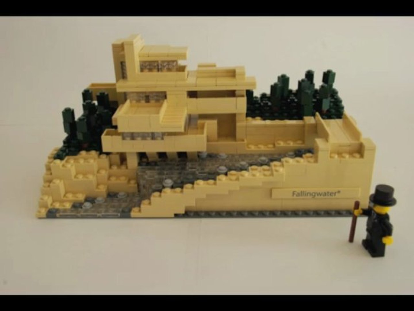 Lego Architecture Fallingwater Construction In Stop Motion レゴで落水荘を作る 動画 Dailymotion