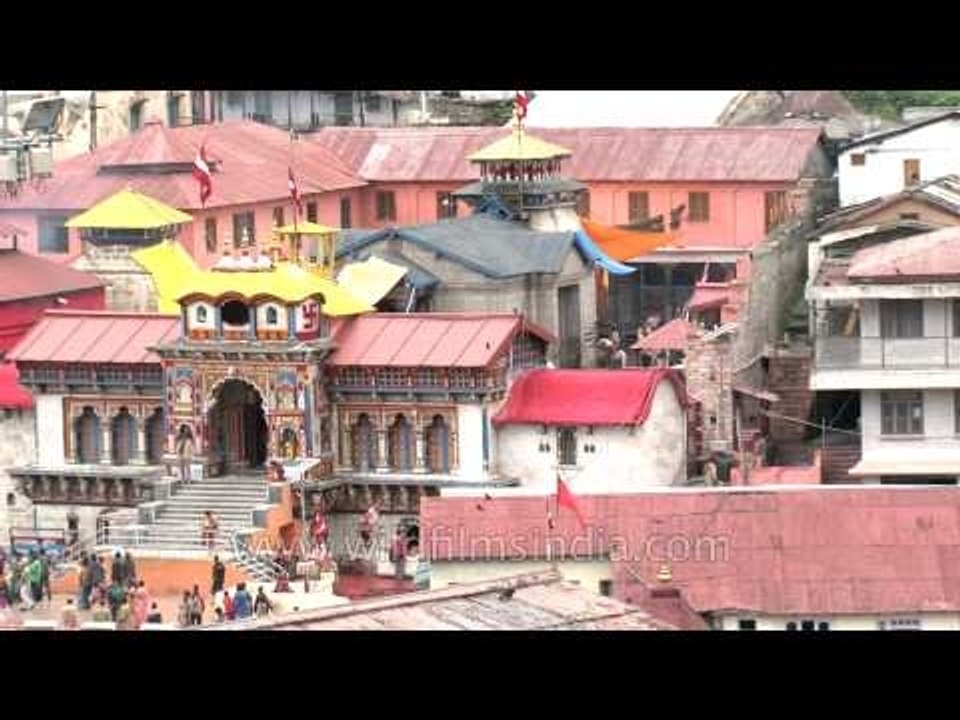 Badrinath Dham before disaster
