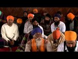 Pilgrims reciting spiritual songs at Hemkund Sahib Gurudwara
