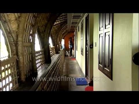 Hallways inside a boat: Kerala Houseboat