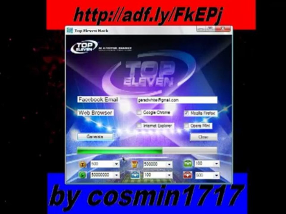 Top eleven hack tokens download July 2013