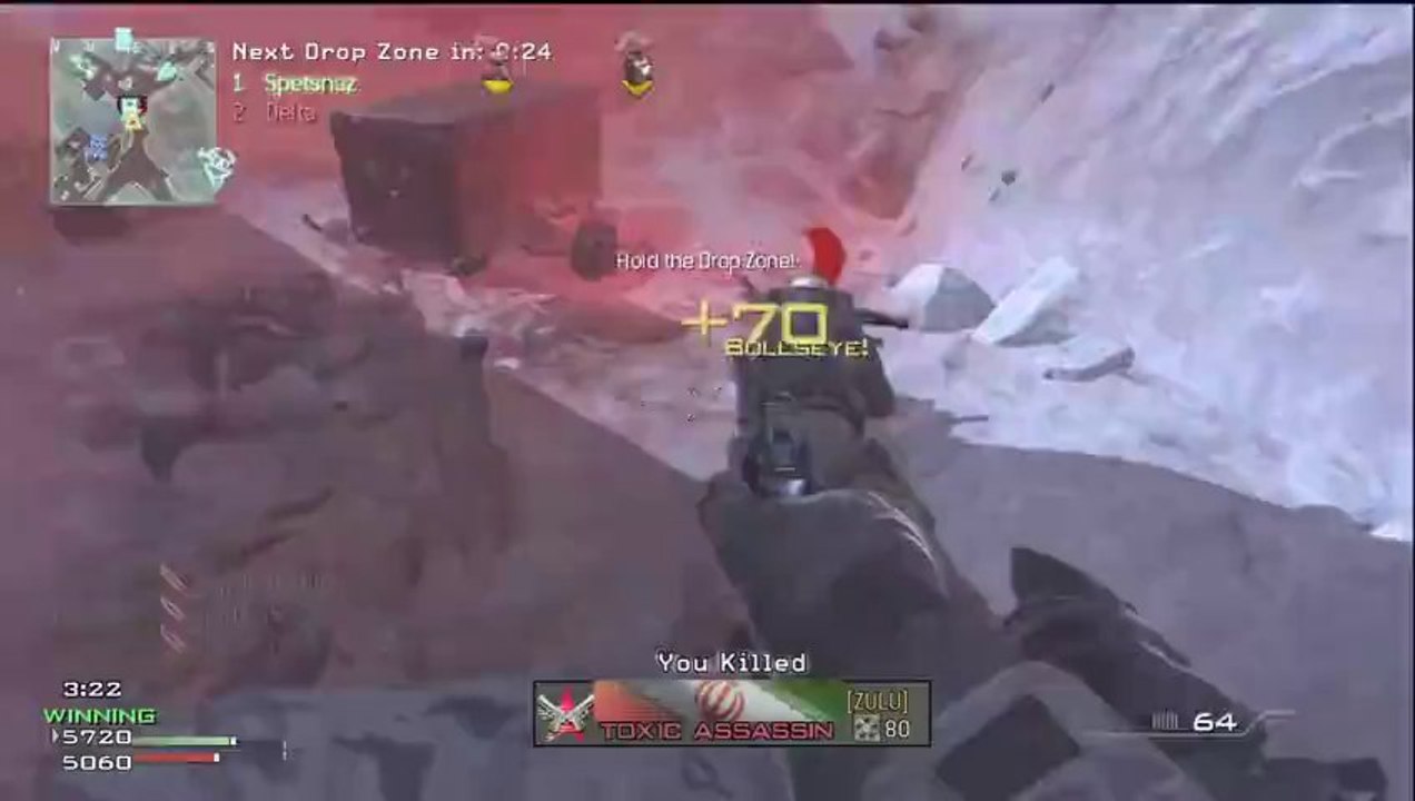 MW3 Throwing Knife QUAD FEED