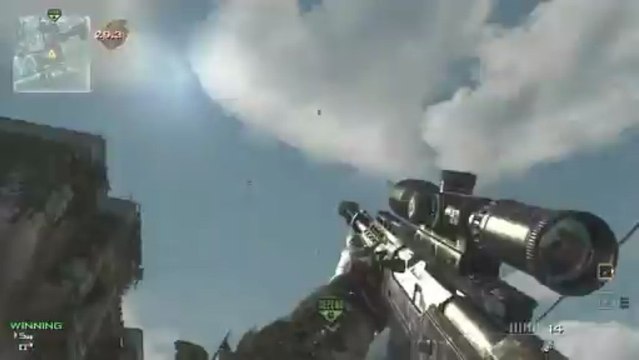MW3 Fallen Throwing Knife Tutorial / Throwing Knife Spots