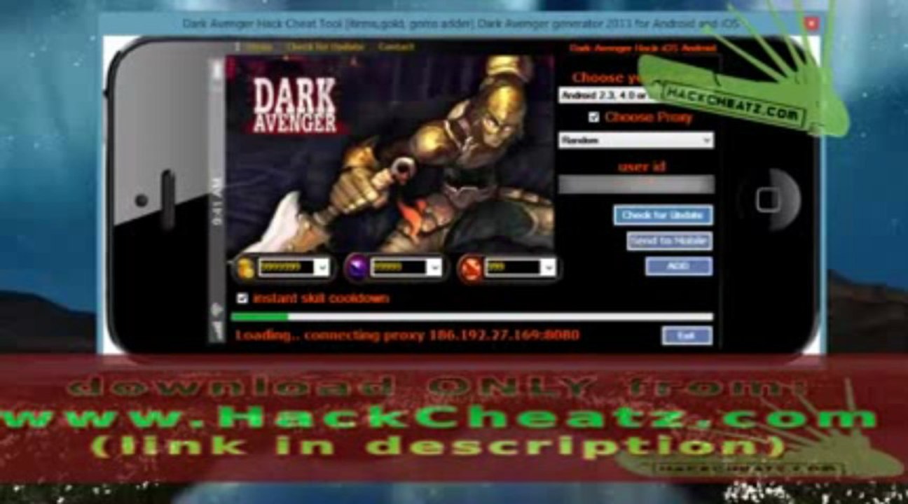 Dark Avenger Hack _ Pirater _ Juillet 2013 Update