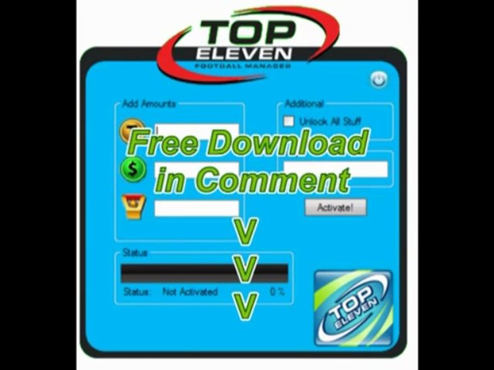 Top Eleven Free Token and Money Hack Download