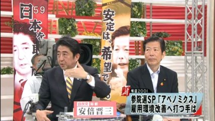 新報道2001 - (20130707) アベノミクスに対する見解の違い《要旨》