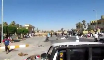 Egyptian Army Fired During Prayers