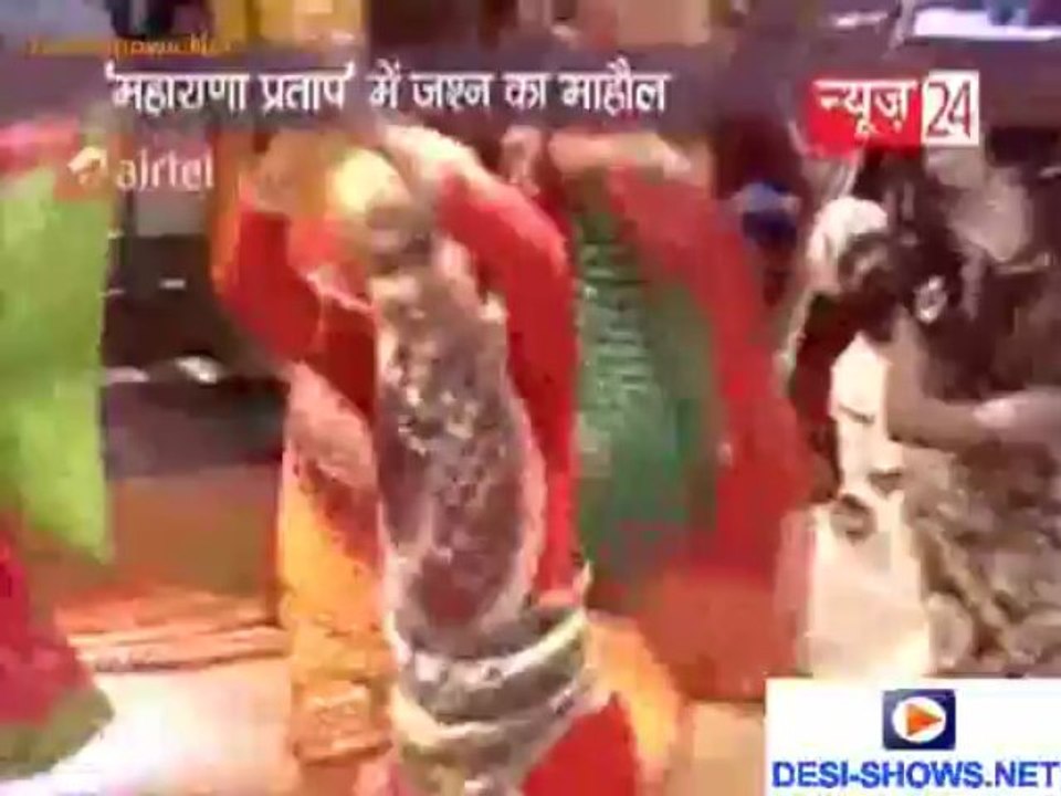 Maharana Pratap Mein Jeet Ka Jashn!! - Maharana Pratap - 7th July 2013
